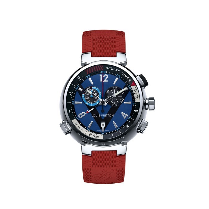 루이비통 땅부르 레가타 쿼츠 44 QBBB19 Tambour Regatta Quartz 44